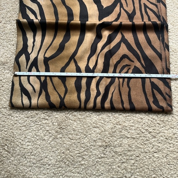 NWT Vintage Cashmink Prints V. Fraas Animal Print Scarf - Picture 9 of 11